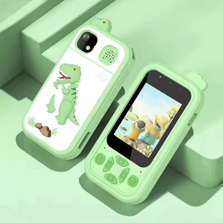 Camera Phone For Kids-Green Dino