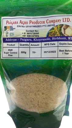 RNR sugar control rice 500gms