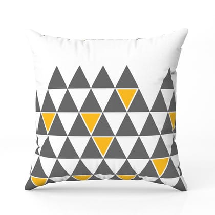 Triangle Mania Cushion-Velvet Cushion / 16x16 / without