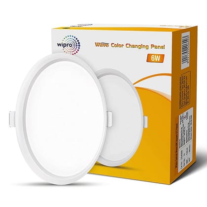 Garnet 6W Round Colour Changing Panel