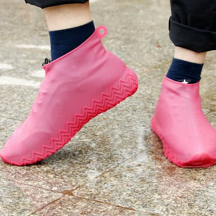 Waterproof Silicone Shoe Covers – Reusable Rain Boots for Cycling, Outdoor, Fishing & Gardening