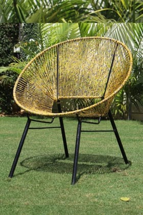 Sirohi Glitz Upcycled Plastic Lounge Chair