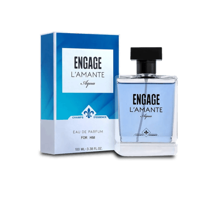 ENGAGE L'AMANTE Aqua Eau De Parfum - For Him, Perfume For Men, 100 ml Box