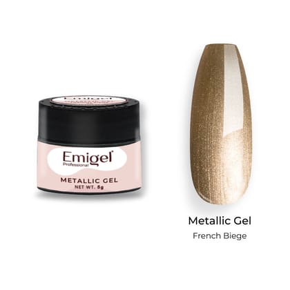 Emigel -  Metallic Pearl Gel - FRENCH BIEGE