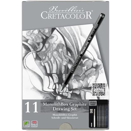 Cretacolor Monolith Graphite Drawing Set Of 11