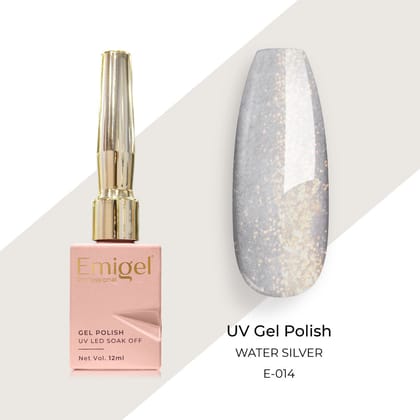 Emigel - UV Gel Polish - WATER SILVER - E014