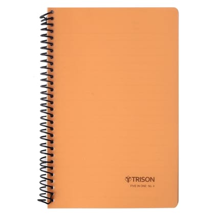 Trison Spiral Colored Notebook No. 4 / A5 (14 X 22 cm)