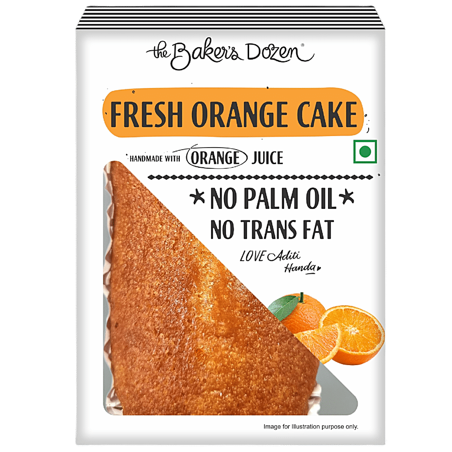 Baker's Dozen Fresh Orange Cake With Pistachio, 150 g