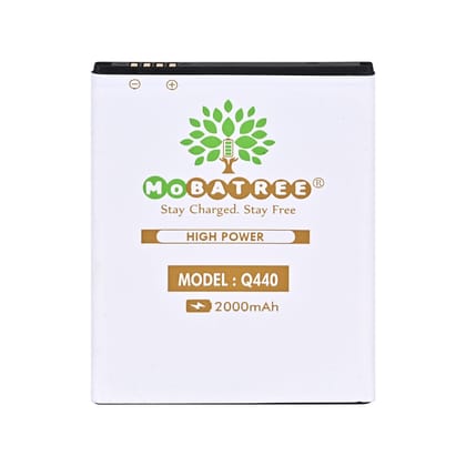 Mobatree Original Mobile Battery for Micromax Bharat 4 - Q440, ACBPR30M07, 2000mAh (6 months Guarantee)