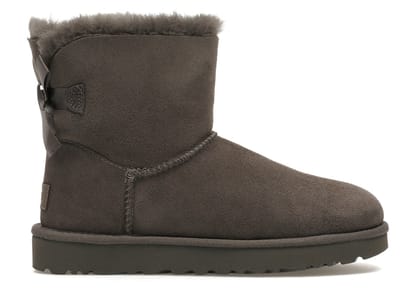 Ugg Mini Bailey Bow Ii Boot Grey (Women'S)-UK 6