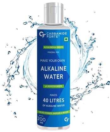 Carbamide Forte Make Your Own Alkaline Water Drops  pH booster drops  40 Litres of Alkaline Water per Bottle-Carbamide Forte Make Your Own Alkaline Water Drops | pH booster drops | 40 Litres of A