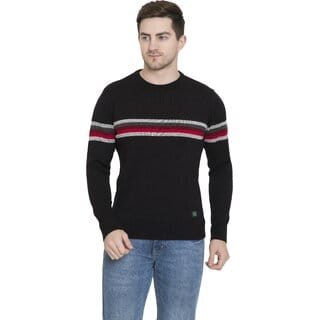 PULAKIN Men Sweaters Black