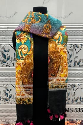 Digital Printed Linen Scarf