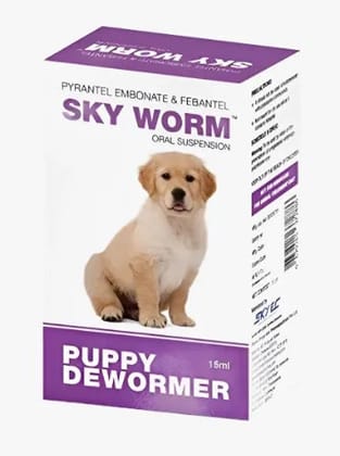 SKYWORM Puppy DEWORMER Suspension, 15ML