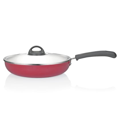 Premier Non Stick Fry Pan Classic Stainless Steel Lid - 26 cm