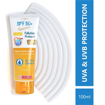 Lord's Pollution Protect SPF 50+ Sunscreen (100 ml)