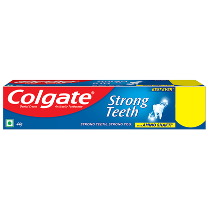 Colgate Toothpaste - Strong Teeth, Anti-Cavity, 40 G