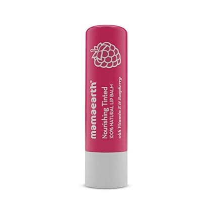 Mamaearth Natural Lip Balm Raspberry