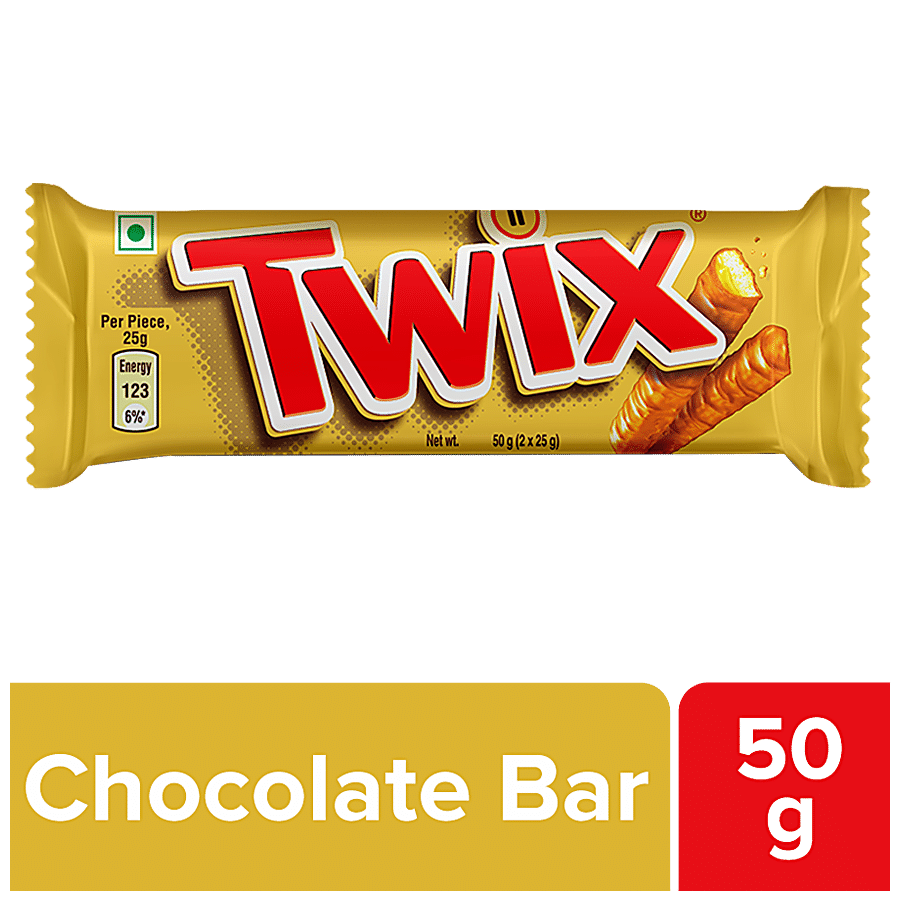 Twix Chocolates, 50 gm