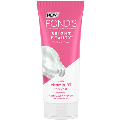 Ponds Bright Beauty Spot-Less Fairness & Germ Removal Face Wash, 100 G