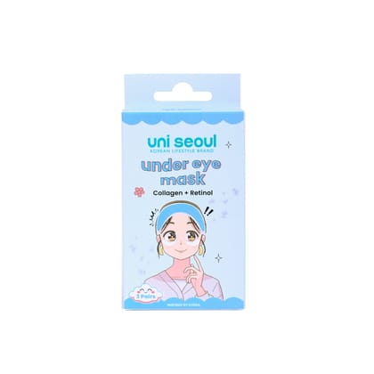 Uni Seoul Under Eye Mask - Collagen + Retinol