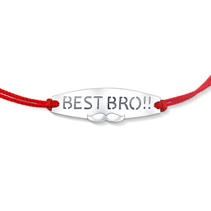 Best Bro Rakhi- 925 Sterling Silver Rakhi for your brother