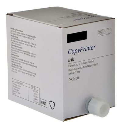 Copy Printer DX2430 Ink Black For Ricoh Priport DX 2430 Digital Duplicator Photocopier Machine