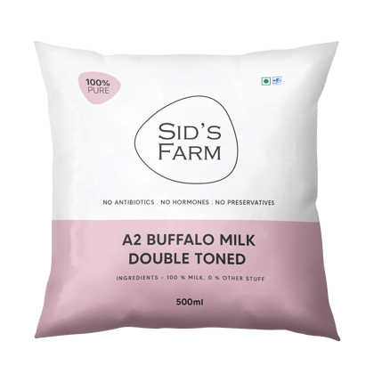 A2 Buffalo Milk Double Toned 500ml