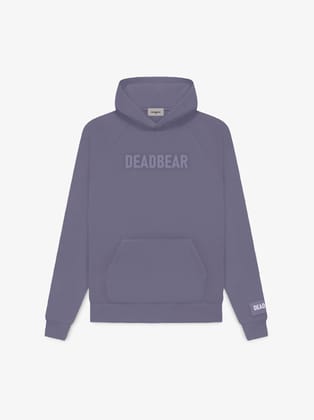 Basic Slate Lavender Hoodie-L