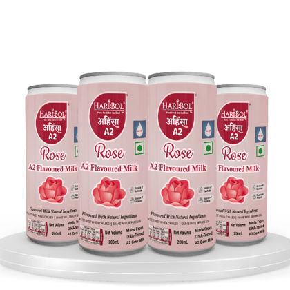 Haribol Pack of 4 Rose Flavored Milk 200ml