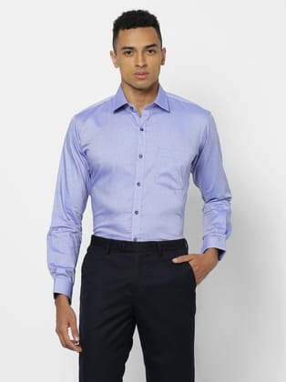 Regular Fit Long Sleeve Formal Shirt-M/38