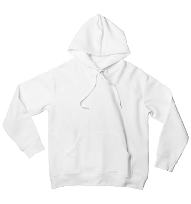 White Hoodie-40 - S / White