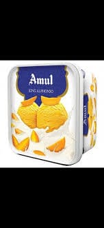 AMUL KING ALPHONSO GOLD ICE CREAM 1 L TUB