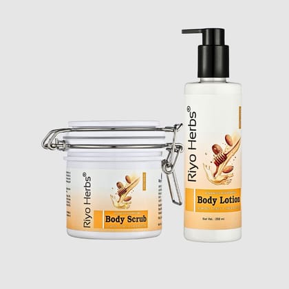 Body Scrub & Body Lotion Combo