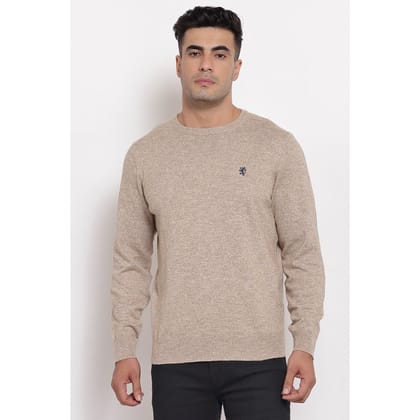 Red Tape Men Beige Sweater