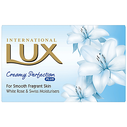 Lux International Creamy White Soap Bar, 75G