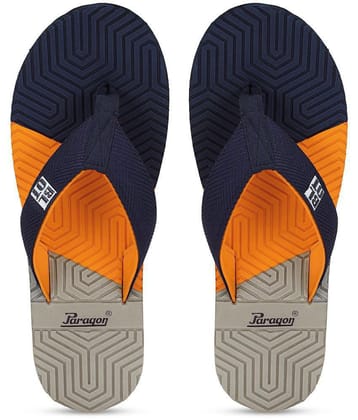 Paragon - Navy Mens Thong Flip Flop - None