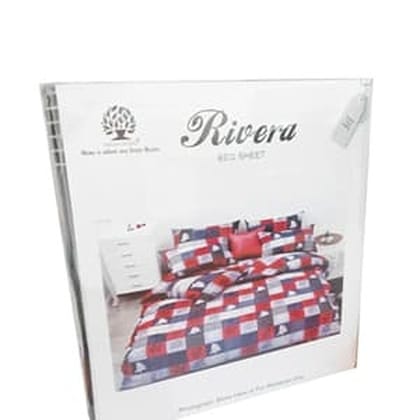 Arch Riveria Double Bedsheet 220X240Cm