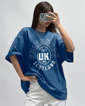 Edinburgh Oversized T-Shirt-M