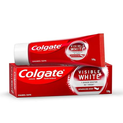 Colgate Visible White Sparkling Mint Toothpaste 100g