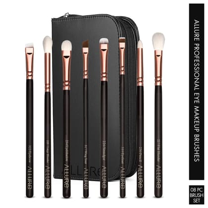 Allure Essential Set of 8 Professional Eye Brushes - RGKE 08