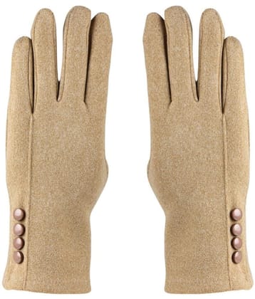 Bonjour - Brown Womens Safety Gloves ( Pack of 1 ) - Brown