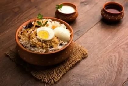 Egg Dum Biryani