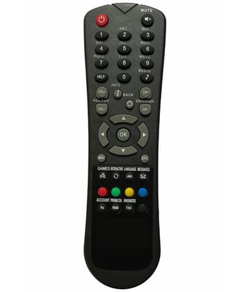 Upix 3 DTH Remote Compatible with Hathway Set Top Box