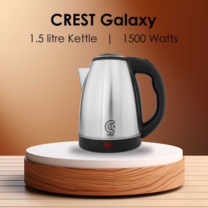 Crest Galaxy 1.5 litre Kettle 1500 Watts-Crest Galaxy 1.5 litre Kettle 1500 Watts