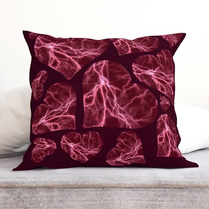 Lightening Heart Cushion-Velvet Cushion / 16x16 / without