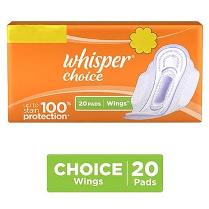 Whisper Choice Regular, 20 Pcs