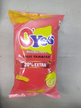 Oyes Delicious puffs Talli tamatar 20% extra 