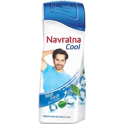 Navratna Cool Talc - Mint Fresh, 100 G