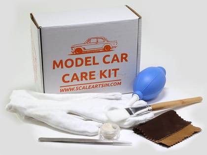 Model car care kit Scale Arts In for collectible miniature hobby products